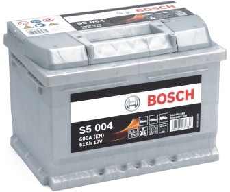 Аккумулятор Bosch Silver Plus S5 004 61Ah 600A