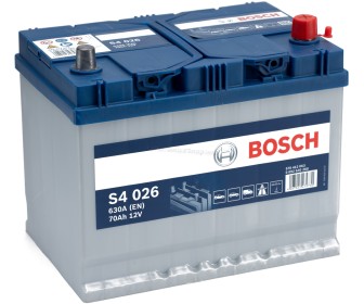 Аккумулятор Bosch Silver S4 026 70Ah 630A