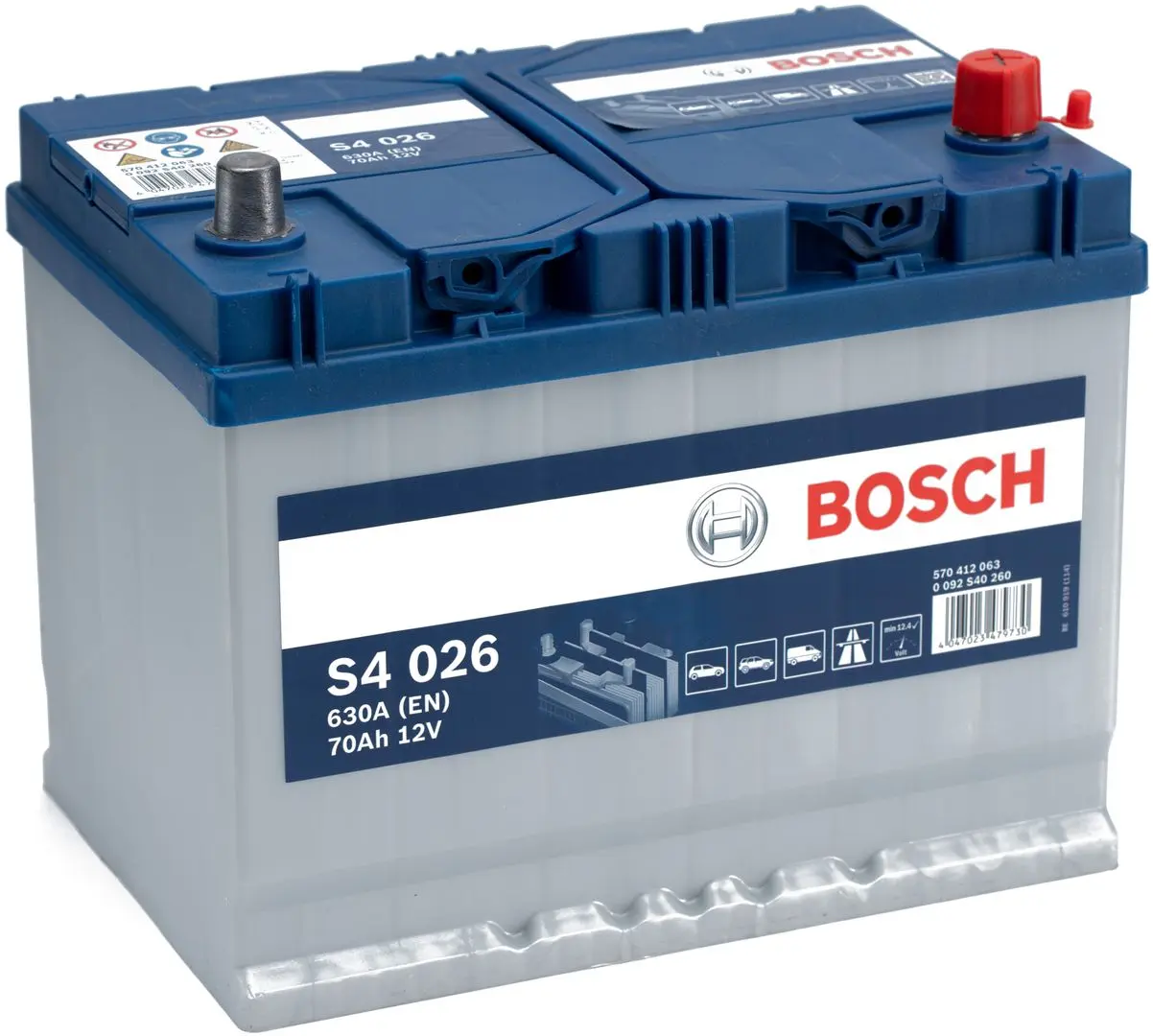 Acumulator Bosch Silver S4 026 70Ah 630A