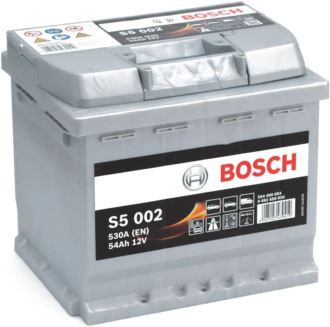 Аккумулятор Bosch Silver Plus S5 002 54Ah 530A