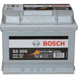 Acumulator Bosch Silver Plus S5 005 63Ah 610A