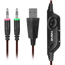 Наушники Sven AP-U880MV (Black/Red) Thumb