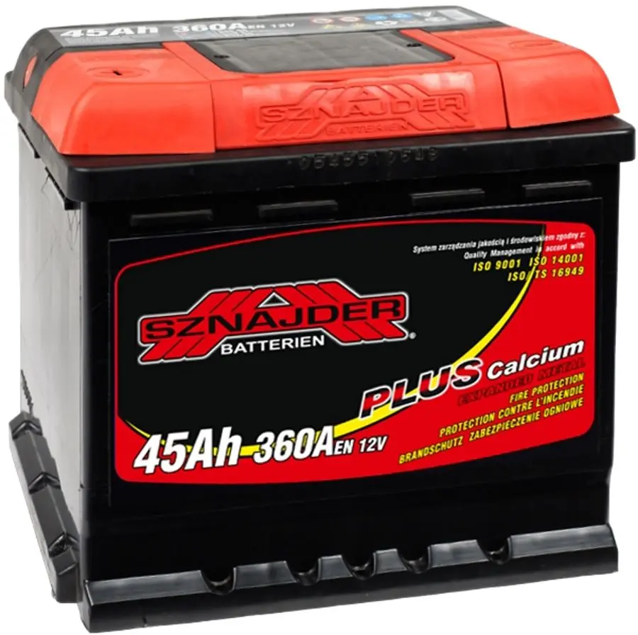 Acumulator Sznajder Plus 45Ah 360A R+
