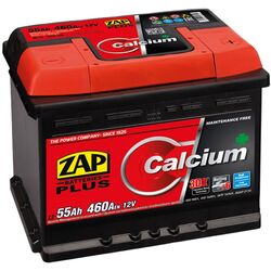 Acumulator Zap Plus 55Ah 460A 55559