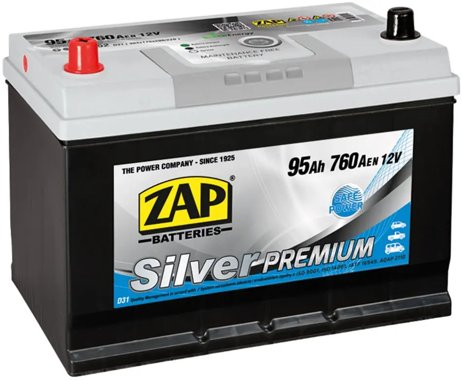 Acumulator Zap Silver Premium 95Ah 760A 59552