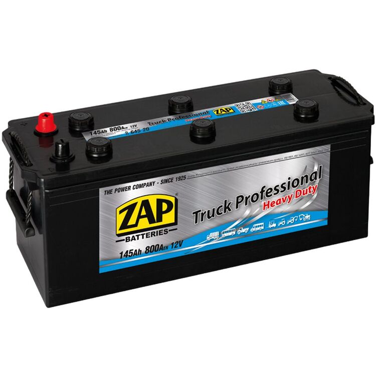 Acumulator ZAP Truck Professional HD 145Ah 800A 64520