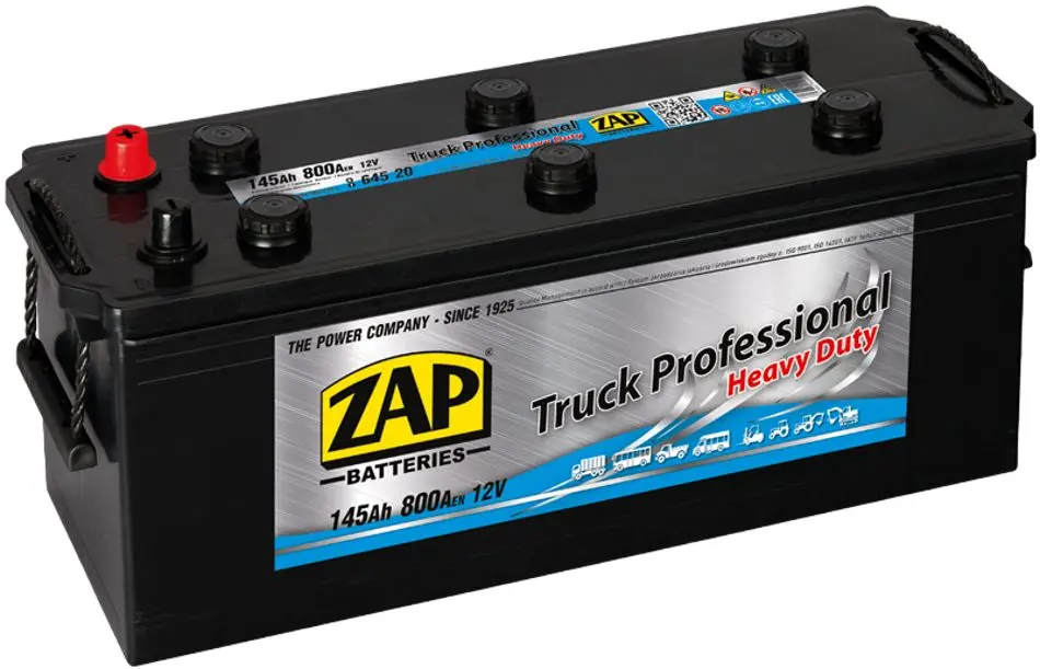 Acumulator ZAP Truck Professional HD 145Ah 800A 64520