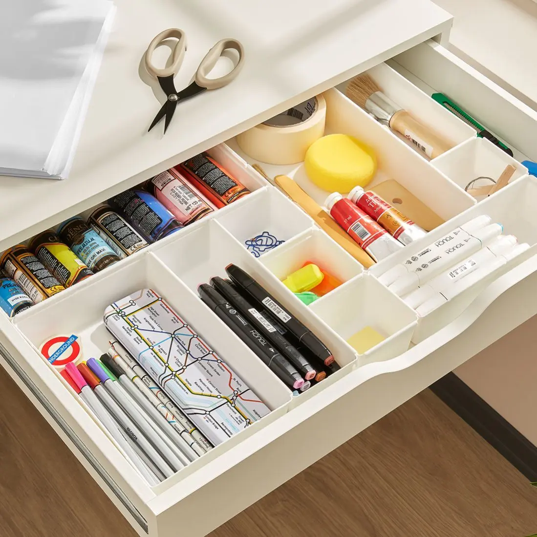 Set organizator de sertare modulare Dunya 07437