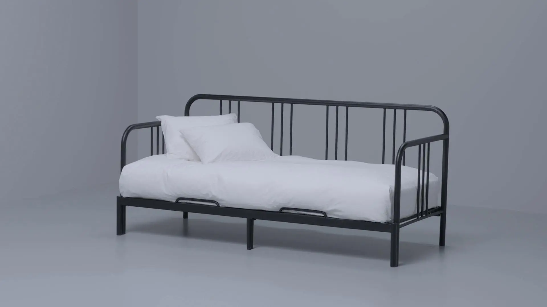 Pat extensibil Ikea Fyresdal 80х200 (Negru)