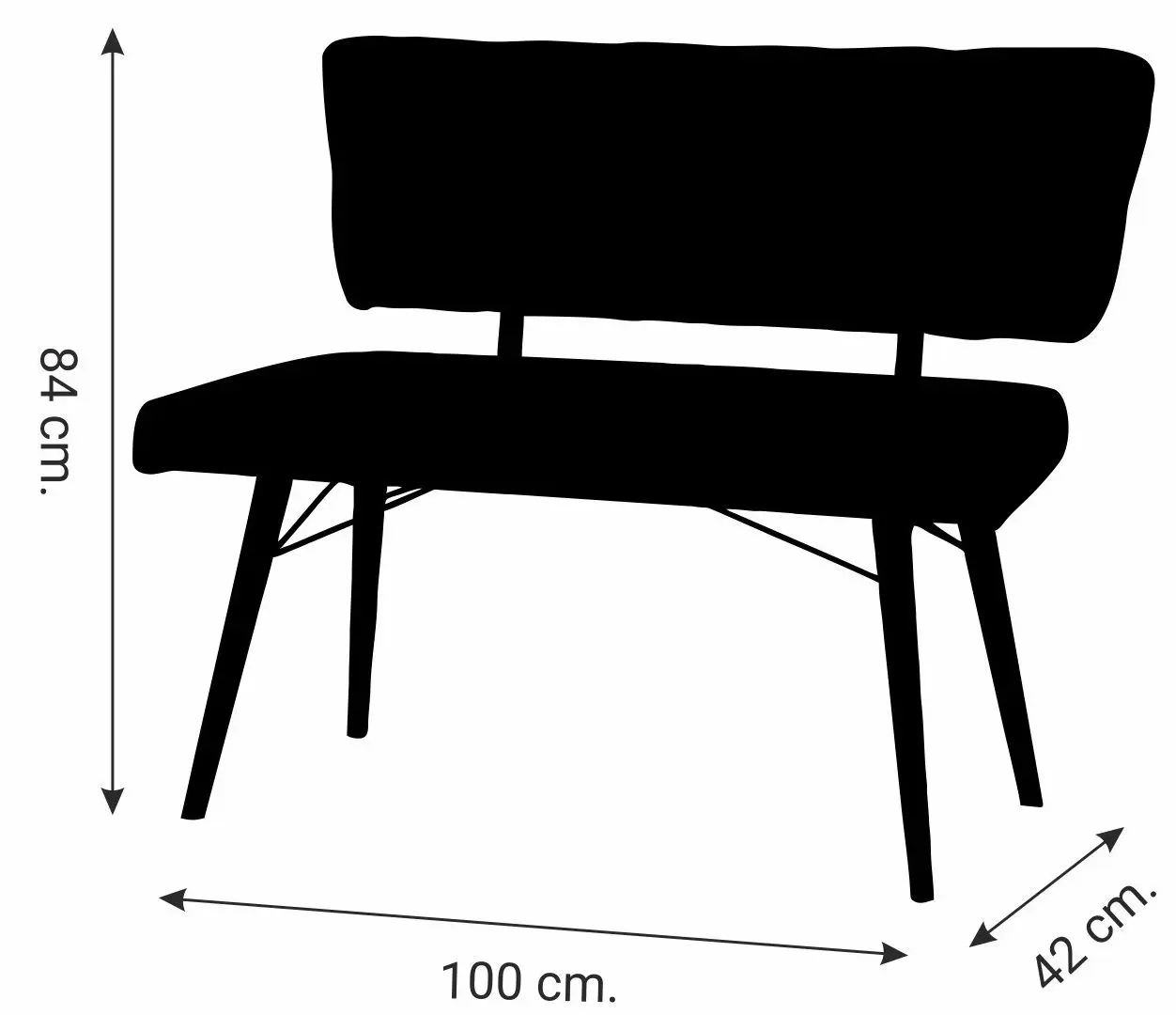 Bancheta Heinner Home Athena (Brown)