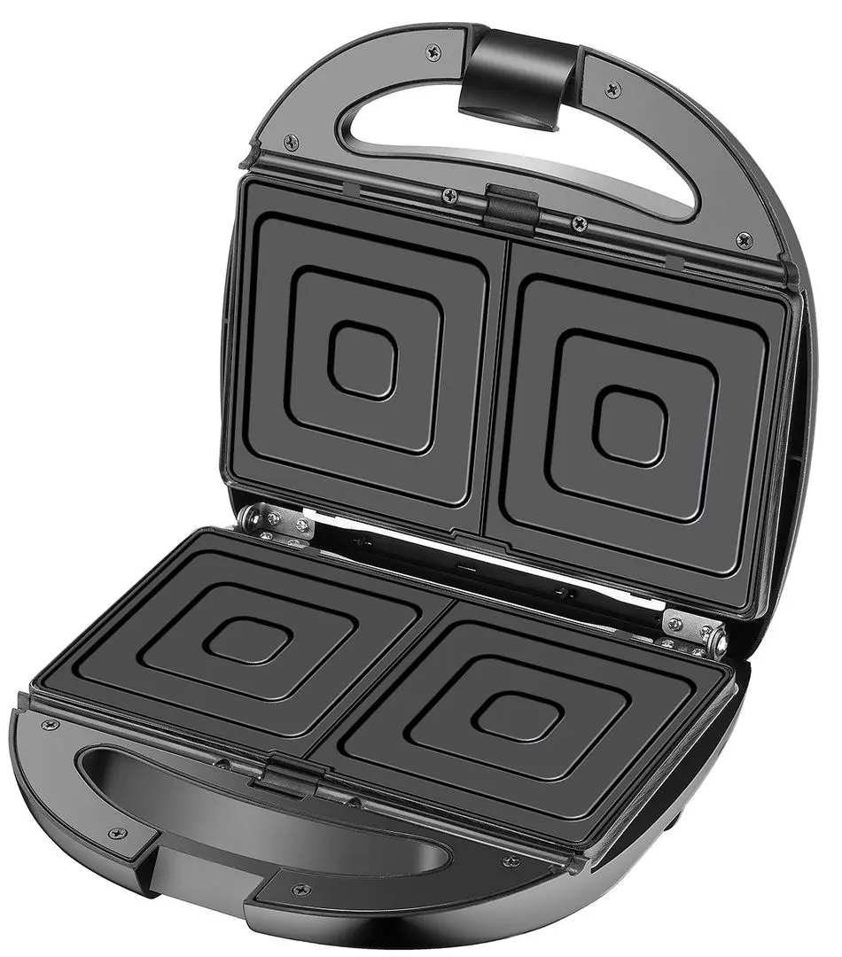 Aparat de facut sadwich-uri 5in1 Adler AD 3040 (Inox/Black)