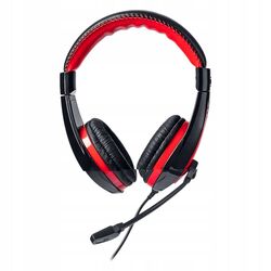 Casti Media-Tech Nemesis (Black/Red) Thumb