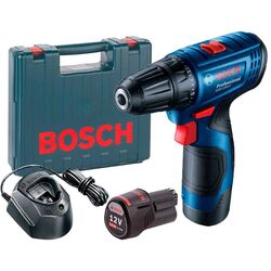 Дрель-шуруповерт аккумуляторная Bosch GSR 120-LI + 2 Aku