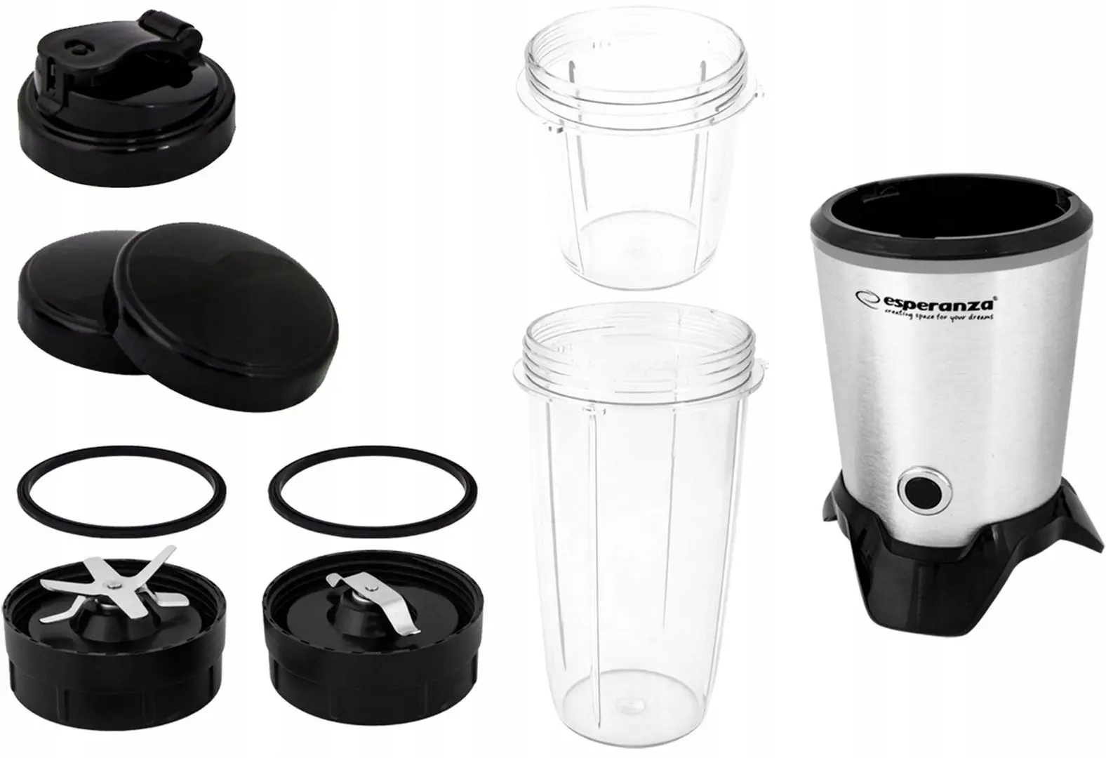 Блендер Esperanza Nutri Master EKM028 (Inox/Black)