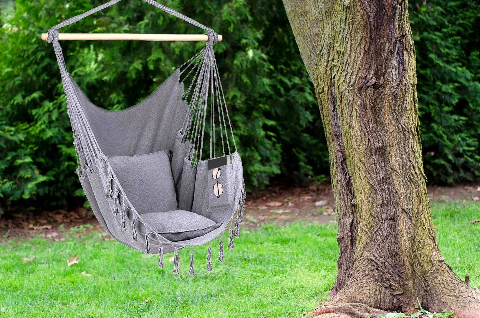 Hamac-scaun FunFit Premium Flat Style 3373 (Grey)