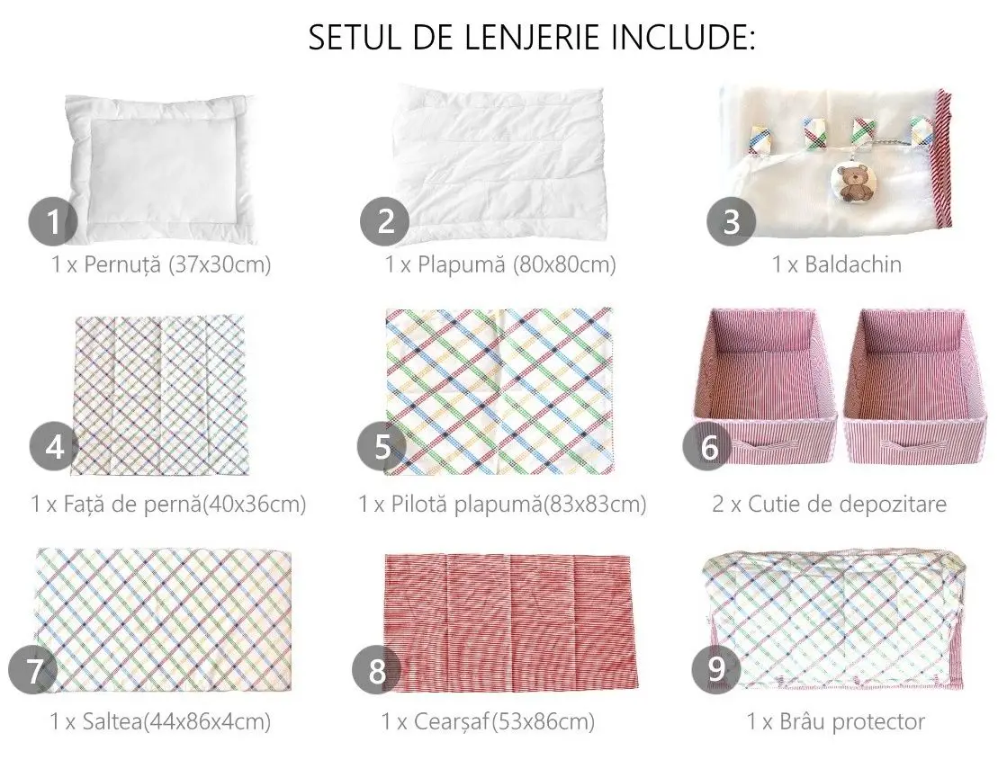 Patuc DP Bambini + set de lenjerie - 2