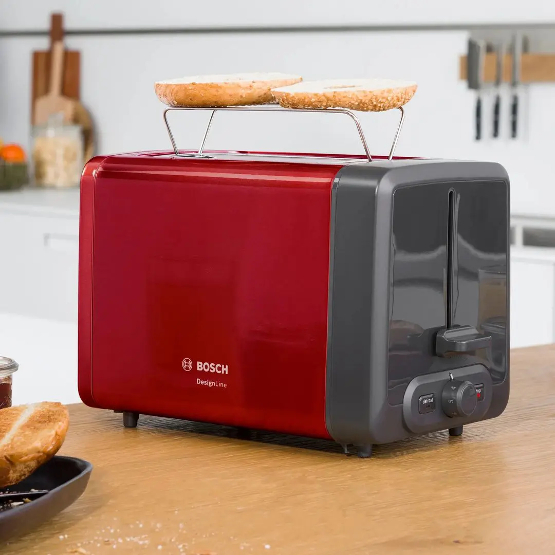 Тостер Bosch DesignLine TAT4P424 (Red)