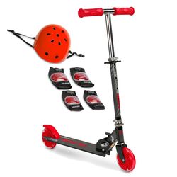 Trotineta + set protectie Toyz Tauro 0423 Set (Red)