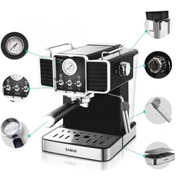Aparat de cafea Samus Barista 20 (Black/Inox) Thumb