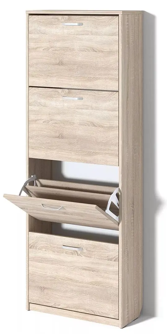 Тумба для обуви Fabrik Home 4Д 600 (Дуб Сонома)