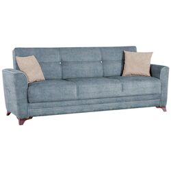 Canapea Fabulous Cinar 3-locuri 51-100 (Gray-Blue) Thumb