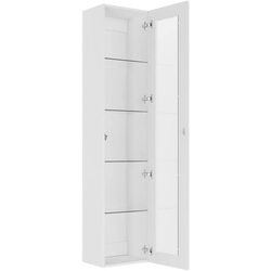 Vitrina Mirjan24 Zigo/Vigo 180 (White/White Gloss) Thumb