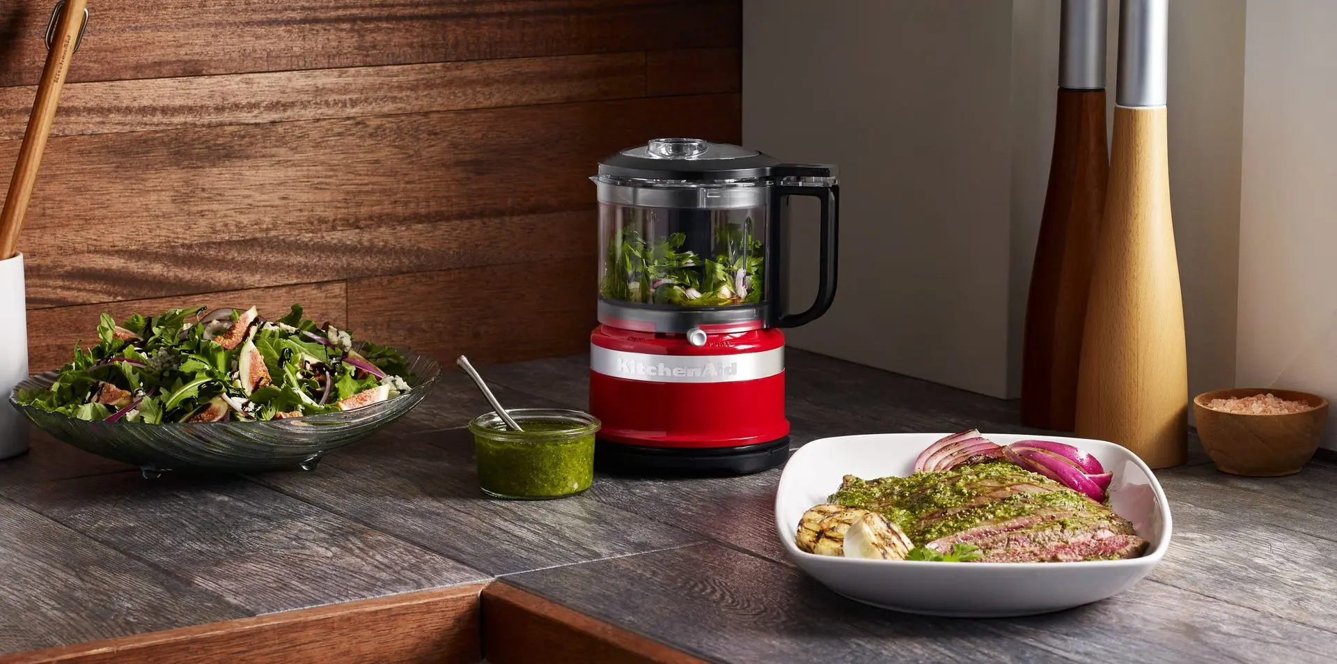 Robot de bucătărie KitchenAid Mini 5KFC3516EER (Empire Red)