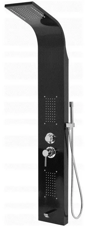 Panou de dus Fala Steely 3 (Black Titanium) - 2