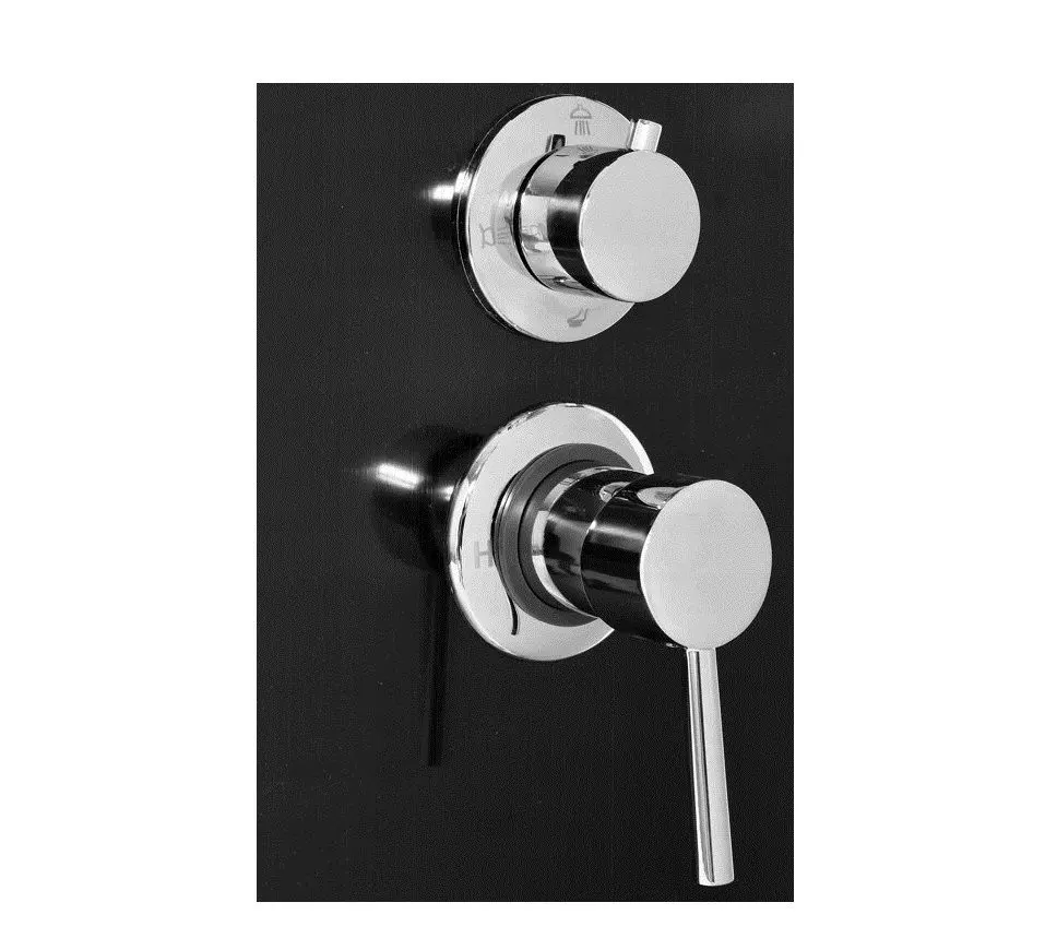 Panou de dus Fala Steely 3 (Black Titanium) - 7