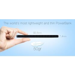 Acumulator extern universal Tuncmatik EnergyCard Lightning (1400 mAh) Thumb