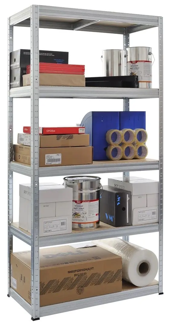 Etajera SDGroup max.175 180x90x45 cm (Galvanized Inox)