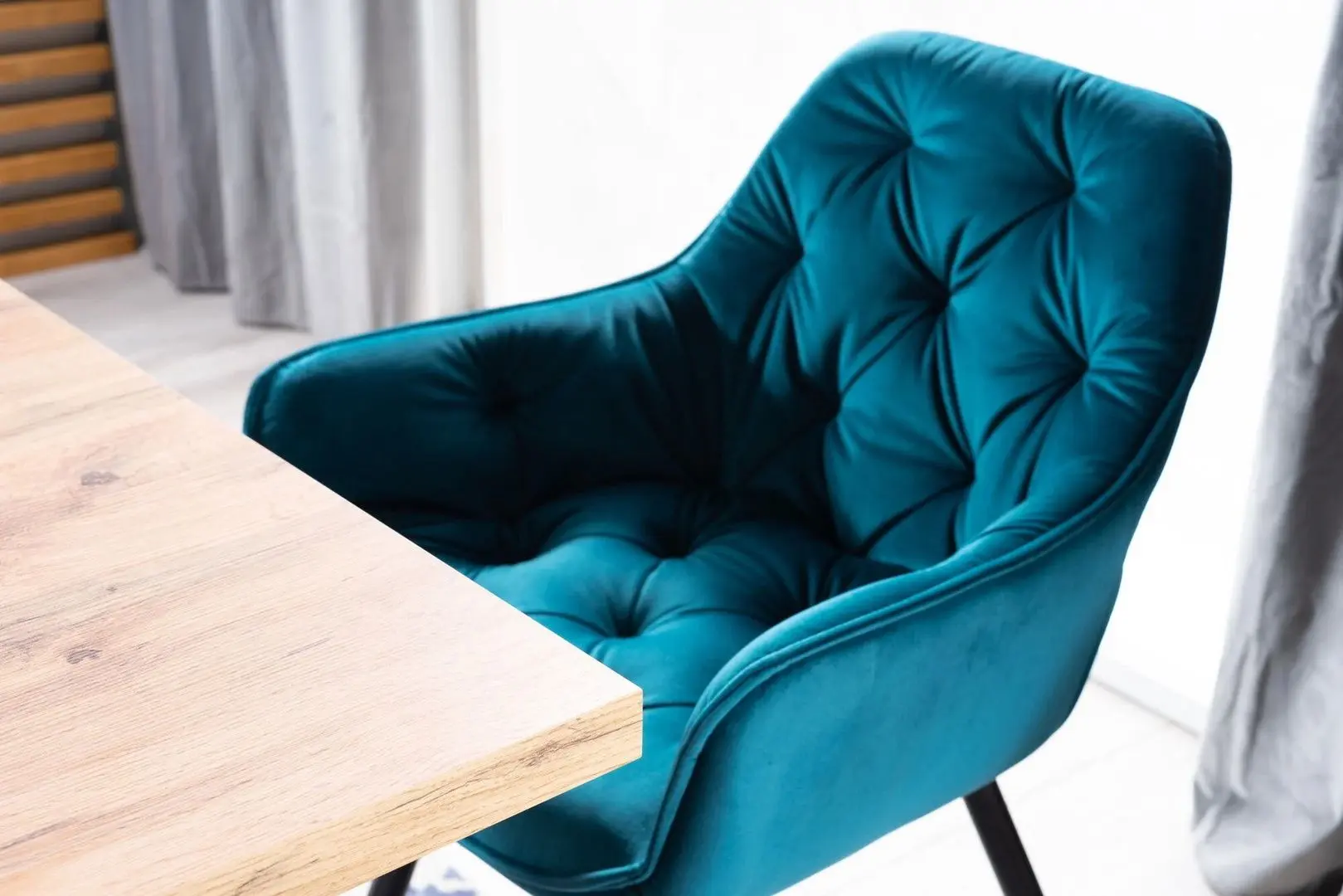 Стул Signal Cherry Velvet (Turquoise/Black)