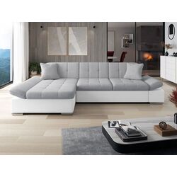 Диван угловой Mirjan24 Laviva/Malwi Left (White/Gray) Thumb