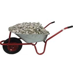 Садовая тачка Chomik HAT0640 (Inox/Red) Thumb