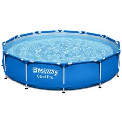 Piscina cu cadru Bestway Steel Pro 56706 (Blue) Thumb
