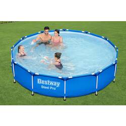 Piscina cu cadru Bestway Steel Pro 56706 (Blue) Thumb