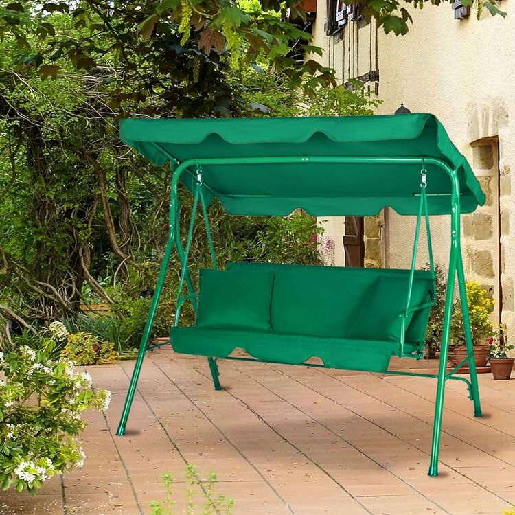 Скамья-качели с тентом FunFit Garden Relax 3365 (Green) купить в ...