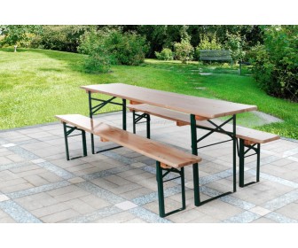 Set mobilier de gradina 5945864500233 (Brown/Green)