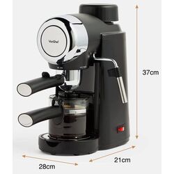 Aparat de facut cafea VonShef 2000166 (Silver/Black) Thumb