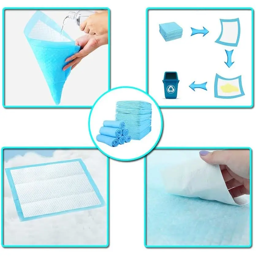 Set scutece de unica folosinta pentru animale Purlov 21599 60x40 100pcs