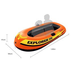 Kayak gonflabil Intex Explorer 200 58330 (Orange) Thumb