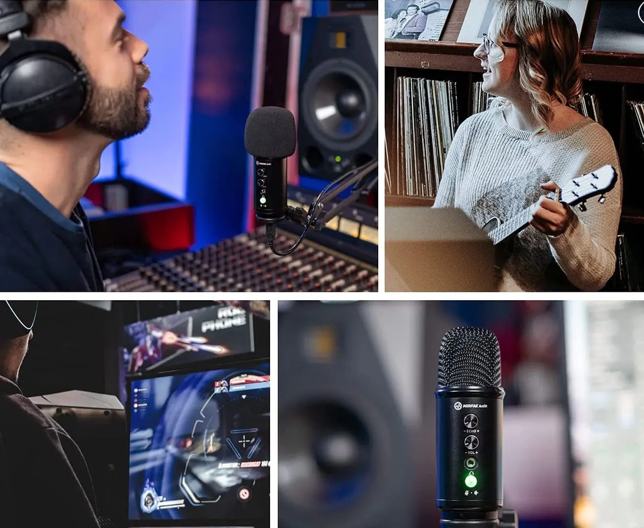 Microfon Mirfak TU1 (Black)