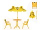 Set mobilier de gradină Strend Pro Melisenda Tiger 1 + 2 (Yellow)