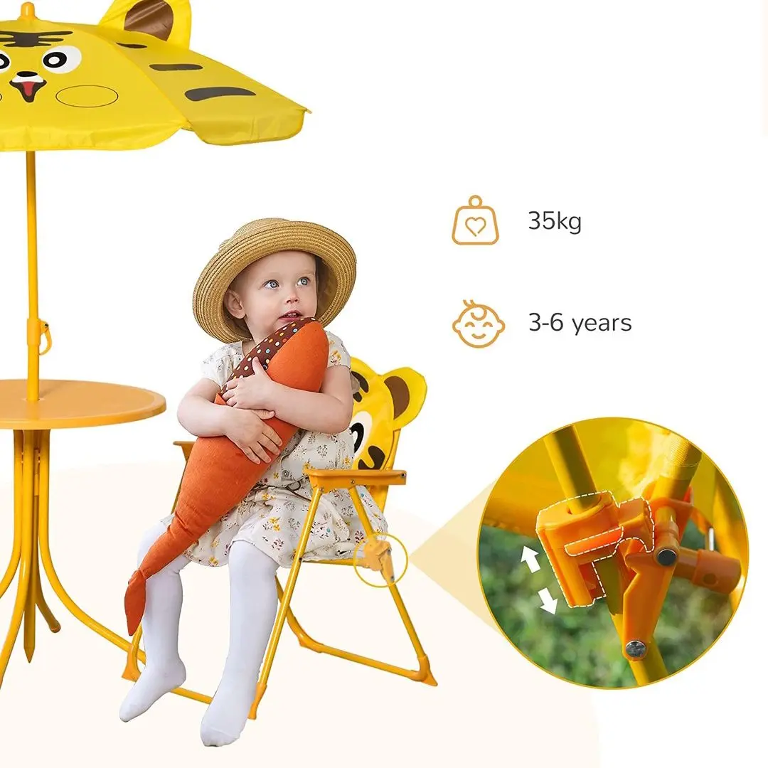 Set mobilier de gradină Strend Pro Melisenda Tiger 1 + 2 (Yellow)