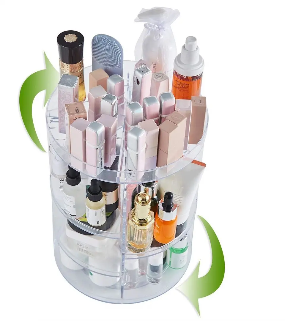 Organizator pentru produse cosmetice și discuri de bumbac Helen's Home 360 Derece Donebilen + MAKE-UP - 6
