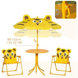 Set mobilier de gradină Strend Pro Melisenda Tiger 1 + 2 (Yellow) Thumb