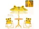 Set mobilier de gradină Strend Pro Melisenda Tiger 1 + 2 (Yellow)