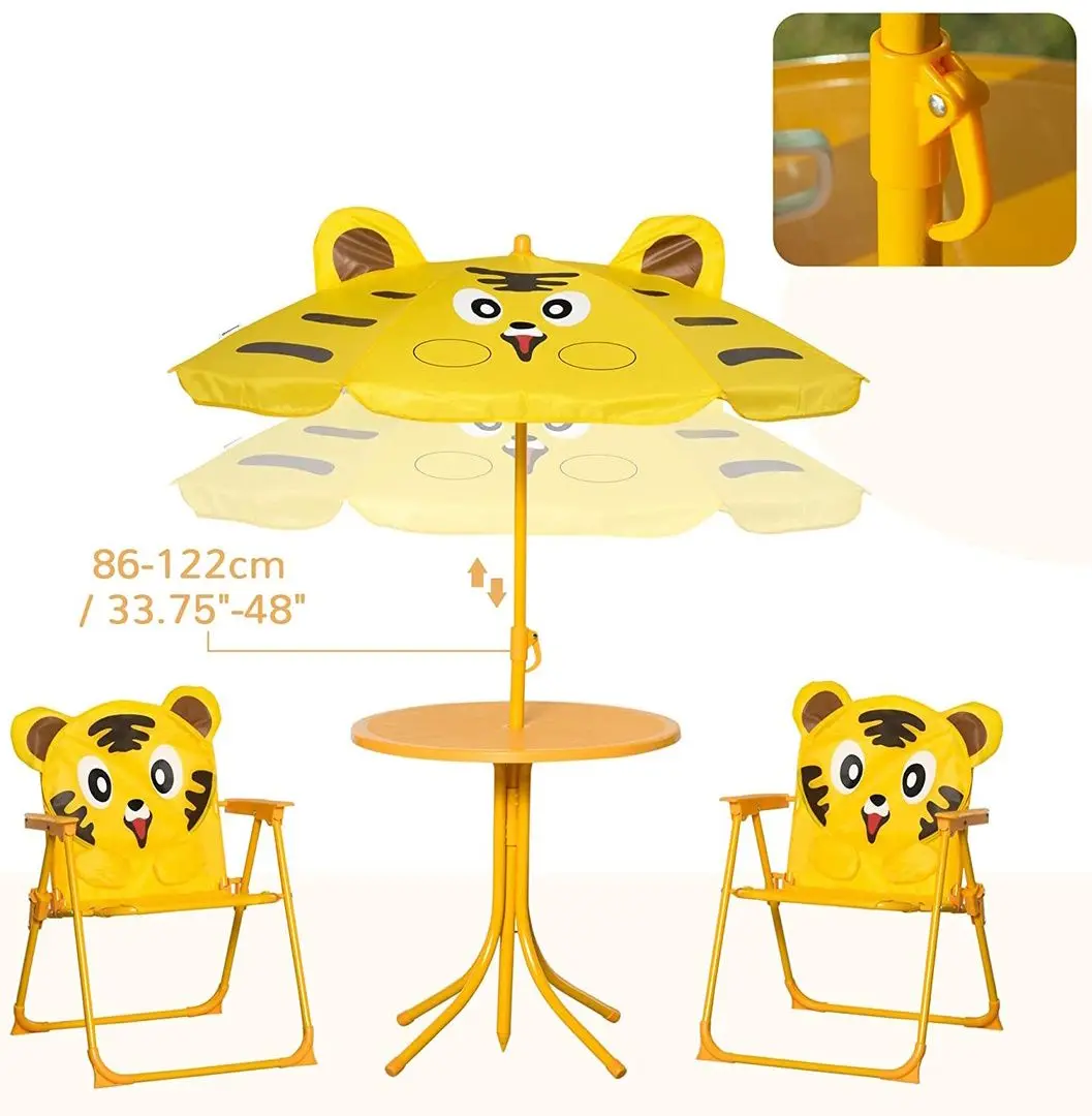 Set mobilier de gradină Strend Pro Melisenda Tiger 1 + 2 (Yellow)