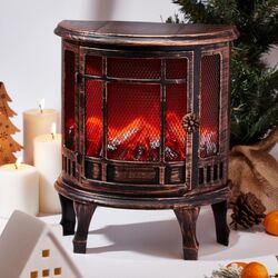 Светодиодный камин H&S 45766 (Black/Bronze) Thumb