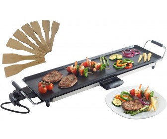 Grill electric VonShef Teppanyaki XL (Black)